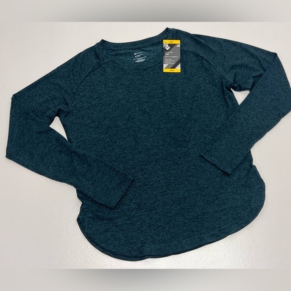 Member's Mark - Women's Curved Hem Long Sleeve Soft Heather Top - M - Picture 3 of 8